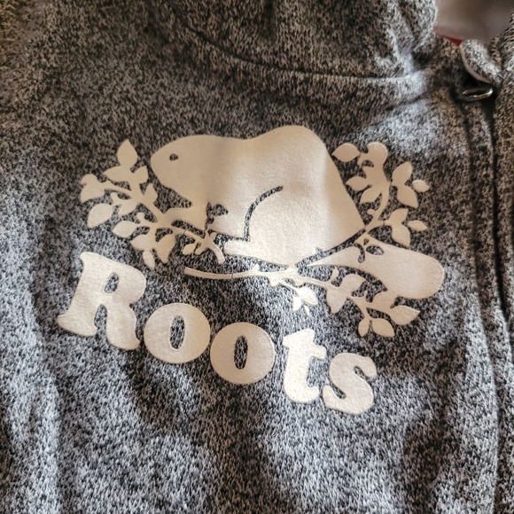 Roots Cabin Toddler Romper 12-18 salt and pepper - Picture 9 of 9